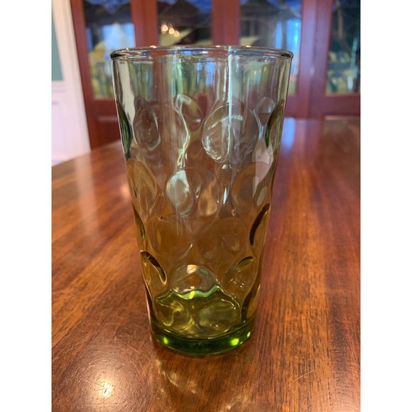 Vintage Hazel Atlas Eldorado Optic Dot Glass Tumblers. - Picture 7 of 7